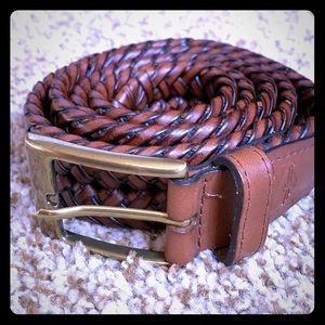 Dockers Braided Leather Belt